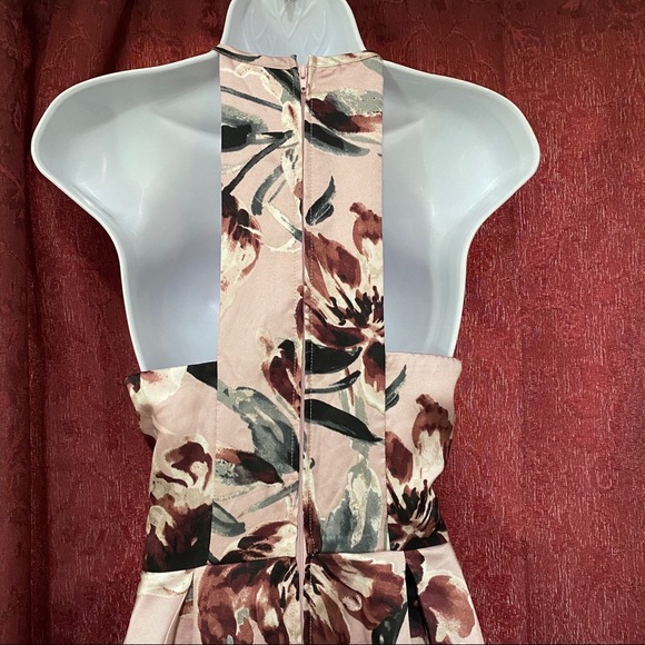 Speechless Blush Floral High Low Dress - Picture 4 of 8